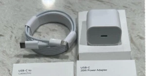 Original USB-C Fast Charger For iPhone 14 13 12 11 Pro Max XS Type C Cable -6 Ft - Picture 1 of 23