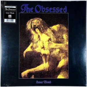 OBSESSED Lunar Womb LP 1991 doom heavy metal Wino vinyl reissue insert / poster - Picture 1 of 2