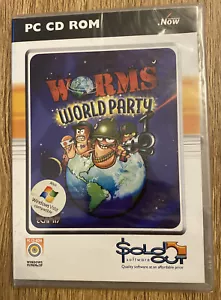 Worms World Party PC CD ROM - Brand New And Sealed - Picture 1 of 4