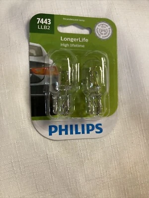 Paquete de iluminación Philips de 2 bombillas miniatura LongerLife 7443LLB2 13,5 V/5,4 W Foto 1 de 3