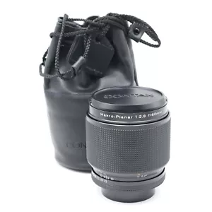 CONTAX Carl Zeiss S-Planar T* 60mm F2.8 AEG Near Mint Macro Lens From JP - Picture 1 of 10