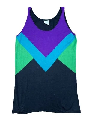 Suéter túnica ETRO Italia cachemir seda tejido patrón chevron talla US8 I44 M Foto 1 de 4