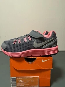 Nike Lunarglide 4 PS cool grau rosa Größe 13C 525372-006 - Bild 1 von 5
