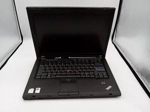 Lenovo Thinkpad T61 14" Laptop Intel C2D 2.2GHz 2GB RAM - BOOTS - READ -RR - Picture 1 of 6