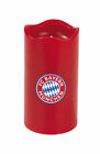 FC BAYERN MNCHEN LED-Echtwachskerze - Mit rotierender FC Bayern-Logo-Projektion