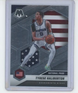 2020-21 Panini Mosaic Tyrese Halliburton National Pride #258 Rookie Kings Pacers - Bild 1 von 2