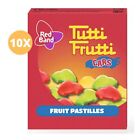 10 Packet X Red Band Tutti Frutti Candy Cars Pastilles Cars 18 Gram ????...