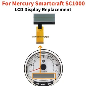 Display for Mercury Smartcraft SC1000 Tachometer Speedometer Multifunction Gauge - Picture 1 of 5