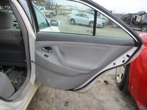 Used Rear Right Door Interior Trim Panel fits: 2007 Toyota Camry Trim Panel Rr D