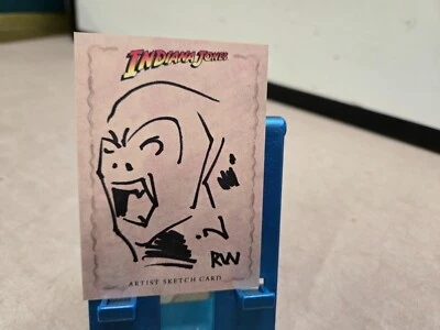 2008 Topps Heritage Artist Sketch 1/1 One of One Auto - Image 1 of 2