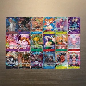 ONE PIECE Card Game OP08 SEC SR R Parallel Alt ART Complete Set ACE Japanese - Picture 1 of 8