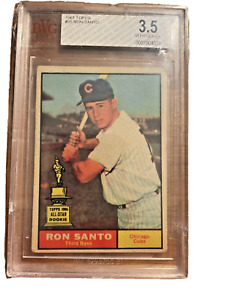 1961 Topps #35 Ron Santo BVG 3.5 VG+ RC Chicago Cubs READ