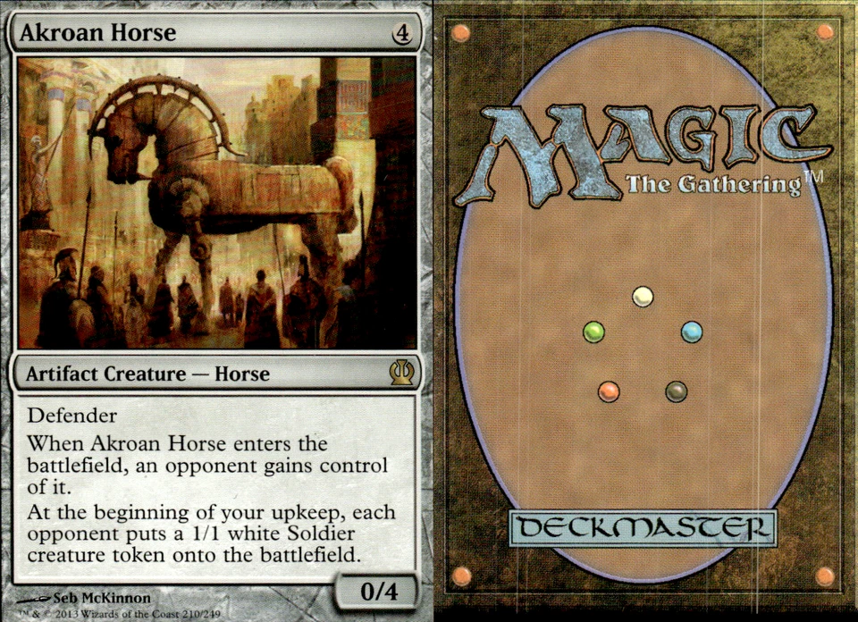 Magic the Gathering -MTG- Akroan Horse LP - Image 1 of 1