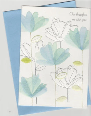 Hallmark CARDS Our thoughts are with you now and in the days ahead. - Image 1 of 3