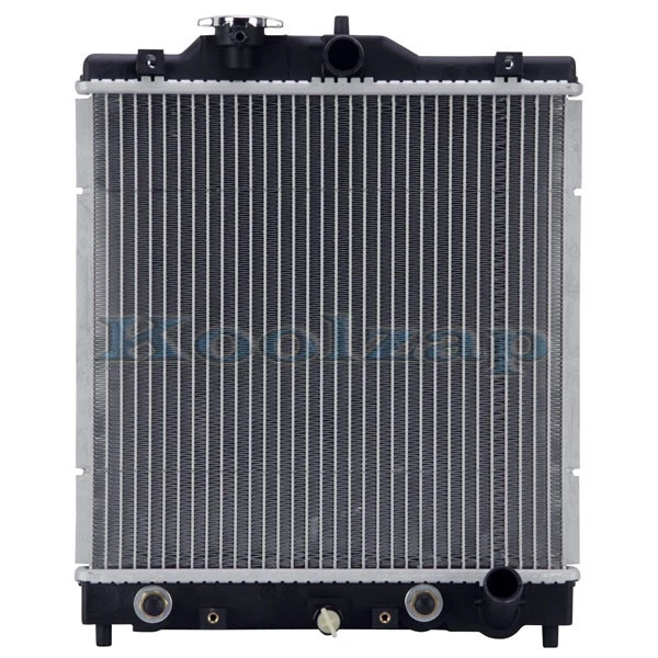 Fits 92-00 Del Sol & Civic 1.6L 1-Row Radiator Assembly 19010-P03-505 HO3010122 - Image 1 of 2