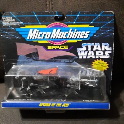 Micro máquinas galoob 1994 de colección Space Star Wars Return of the Jedi AT-ST Foto 1 de 4
