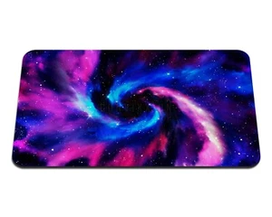 Galaxy Playmat Custom Neoprene Nebula Swirl Board Game Mat for MTG TCG LCG - Picture 1 of 3