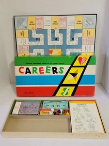 Vintage MCM 1958 CAREERS Board Game by Parker Brothers - Complete - Picture 1 of 10