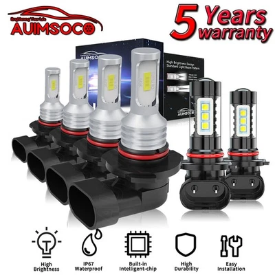 Светодиодные противотуманные фары дальнего и ближнего света 36000 лм для Ford Explorer 2002-2005 годов выпуска - Изображение 1 из 4