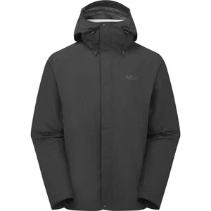 Rab - Downpour Jacket Regenjacke black L Regenjacke Hardshell - Picture 1 of 2