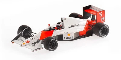 Minichamps 537904328 1/43 MCLAREN HONDA MP4/5B 2E PLACE GP BRÉSILIEN 1990 - Photo 1/4