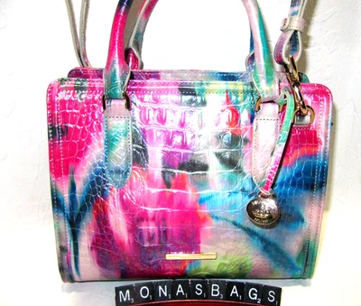 Bolso Bandolera Brahmin Cami Impression Melbourne Cuero Nuevo con Etiquetas $345 Foto 1 de 4