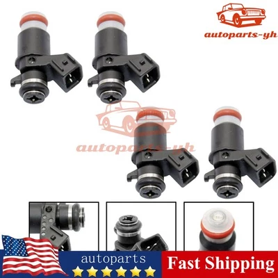 SET 4 Fuel Injectors Fits 2001-2005 Suzuki Boulevard VL1500 C90 OE 16450-PLD-003 - Image 1 of 4