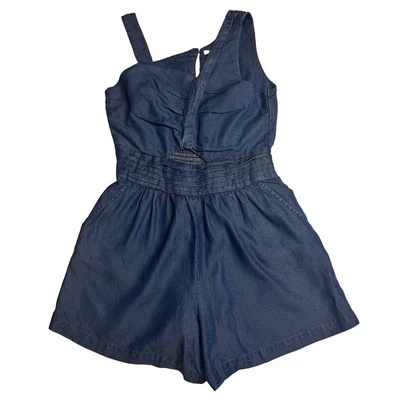 Mameluco vaquero azul vaquero Habitual Girls 14 Foto 1 de 4