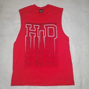 NWOT BADLANDS HARLEY DAVIDSON Wall, South Dakota Black Sleeveless T-Shirt Size M - Picture 1 of 7