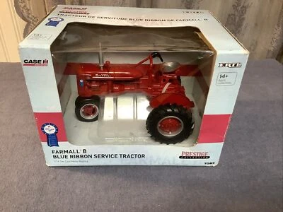 ERTL PRESTIGE COLLECTION IH McCORMICK FARMALL B BLUE RIBBON SERVICE TRACTOR 1:16 - Image 1 of 4