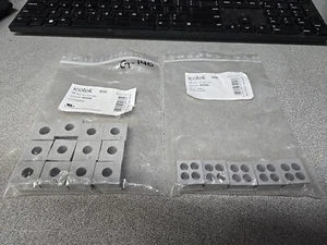 Icotek 12pc 42508 QT8 and 5pc 42550 QT-DT1 Cable Grommets for QUICK Systems 5A5 - Picture 1 of 5