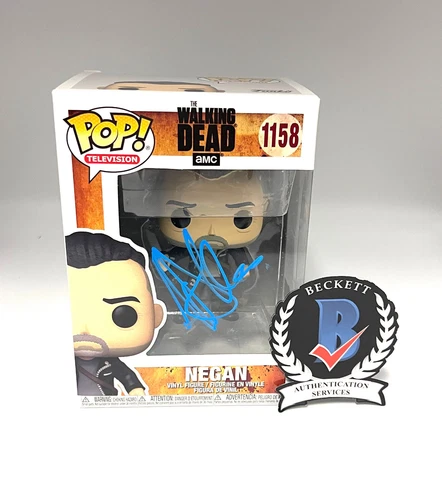 JEFFREY DEAN MORGAN SIGNED AUTOGRAPH FUNKO POP THE WALKING DEAD BECKETT BAS COA Cover