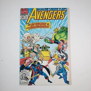 Marvel Comics The Avengers #350 NM Key Issue Black Knight and Sersi Relationship - Picture 1 of 8