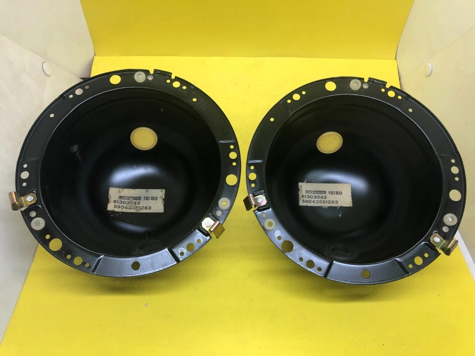 Juego Carcasa Faro Marchal Renault Saviem Alpine 4CV Citroen Dyane Nuevo de Lote Antiguo Foto 1 de 4