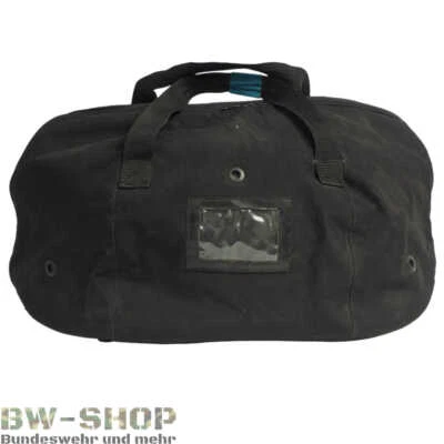 ORIGINAL BUNDESWEHR HELMTASCHE 40L SCHWARZ BW TASCHE POLIZEI EINSATZTASCHE HELM - Bild 1 von 2