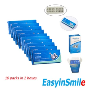 Dental Orthodontic Bracket MINI MBT 022 Hook 345 Metal Braces 10pks Easyinsmile - Picture 1 of 12