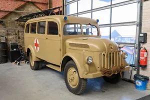 1/72 WW2 Ambulanza tedesca Steyr 1500A. Resina dipinta. 3700 modelli in offerta - Foto 1 di 3