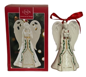 Lenox American by Design Angel Bell Ornament 6" Hand on Heart - Picture 1 of 10