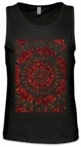 Kaleidoscope Square III Men Tank Top Crystal Reflection Reflector Mirror - Picture 1 of 1