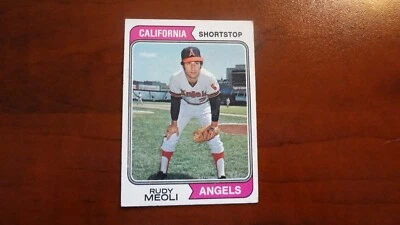 1974 TOPPS # 188 RUDY MEOLI BASEBALL CARD - Image 1 of 2