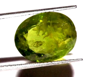 8.60 cts 100% Natural Untreated Green Peridot 14 x 11 mm Gemstone *aprd359 - Picture 1 of 6