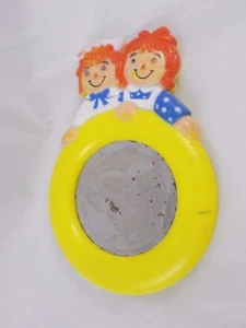 Bobbs Merrill Raggedy Ann Andy Rassel Spiegel Spielzeug 5 Zoll 1976 - Bild 1 von 8