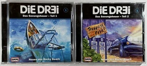 2 CD´s Die Drei Fragezeichen ??? Das Seeungeheuer Teil 1 + 2 gut erhalten - Bild 1 von 2
