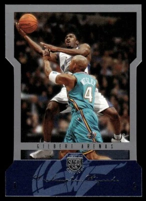 Skybox 2004-05 edición limitada troquelado Gilbert Arenas #40 Foto 1 de 2