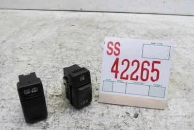 95 96 97 VOLVO 850 SEDAN LOCK REAR WINDOW SIDE VIEW MIRROR DEFROSTER SWITCH OEM - Image 1 of 4