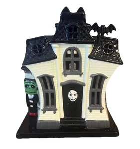 2011 Gothic Bats Halloween Haunted House SLATKIN Luminary - BATH & BODY WORKS - Foto 1 di 21