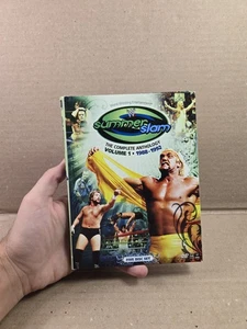 WWE Summer Slam The Anthology Volume 1 (DVD, 1988-1992, 5 Disc Set) Used - Picture 1 of 9
