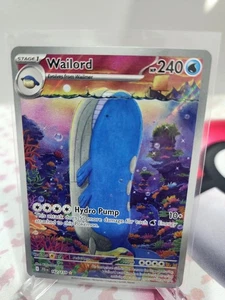 Pokemon TCG - Wailord 162/159 - Journey Together - IR - NM/M - Picture 1 of 2