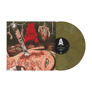 200 STAB WOUNDS - slave to the scalpel LP olive brown marbled - Bild 1 von 1