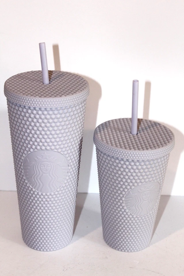 Starbucks 2021 Holiday Bling Studded Cold Cup Tumbler - 24oz Lavender Purple